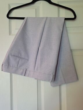 Ann Taylor Light Lavender Cropped Dress Pants